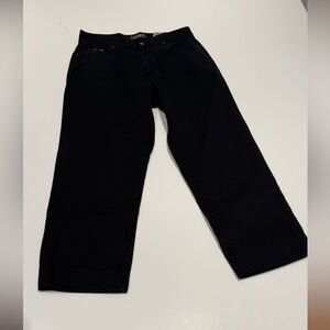 Eddie Bauer Women’s Black Cropped Pants Size 8‎ – Excellent Condition